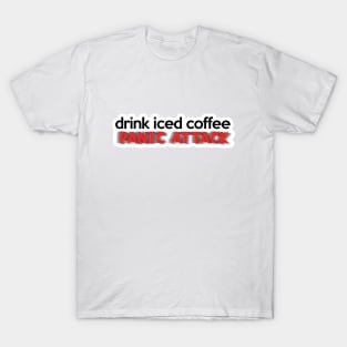 Drink Iced Coffee T-Shirt
